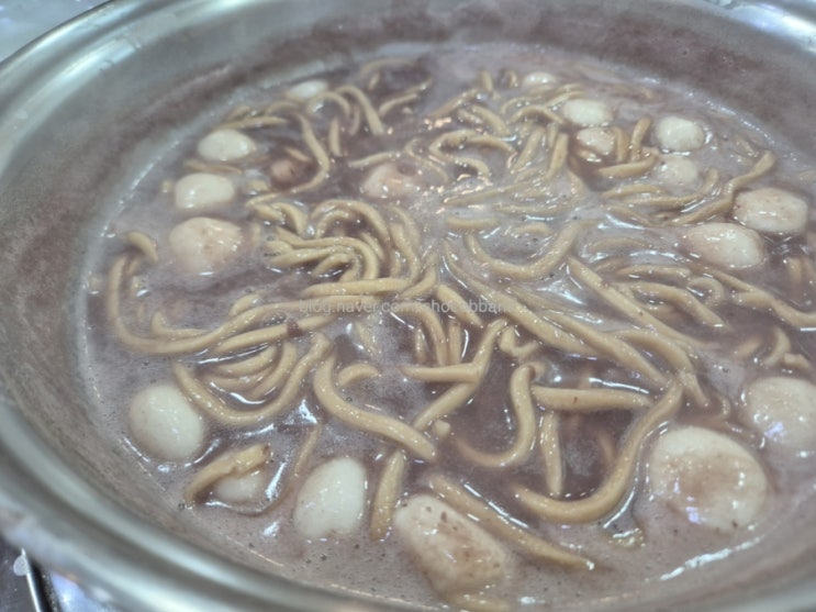  밀란국수 개포점 양재천 팥칼국수 맛있는 향토음식