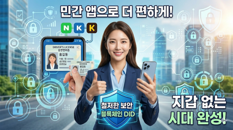  지갑 없는 시대 완성! 네이버·카카오 모바일 신분증 발급 및 보안 총정리