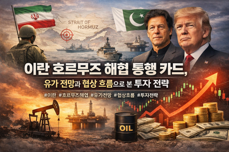  이란 호르무즈 해협 통행 카드, 유가 전망과 협상 흐름으로 본 투자 전략