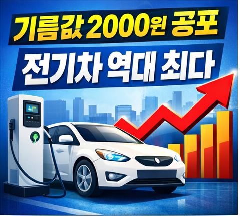  전기차 vs 내연기관, 기름값 2000원 시대 진짜 유리한 선택은?