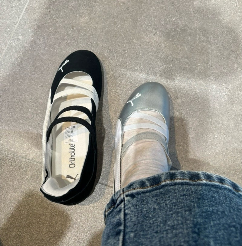 PUMA 퓨마 ::스피드캣 메리제인;발레코어 슈즈_착용샷,구매후기