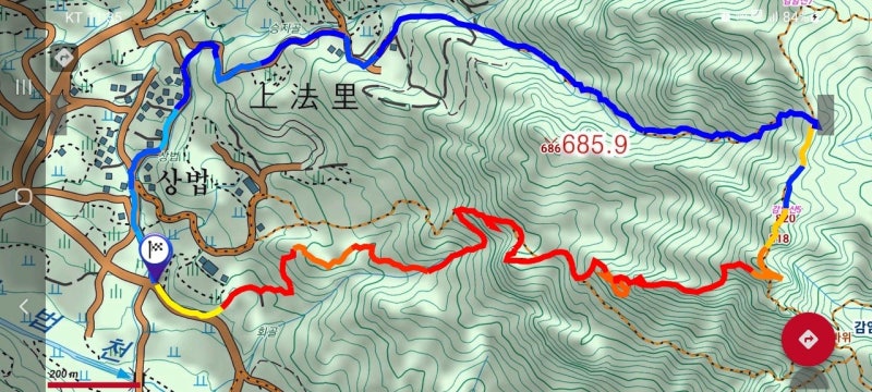 220320 합천 감암산 병바위릿지
