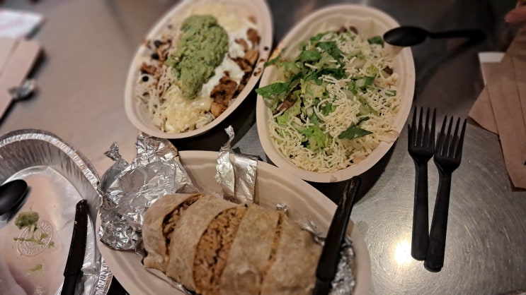  치폴레 멕시칸 그릴(Chipotle Mexican Grill): 미국 부리또 후기, 부리또 볼 조합 추천