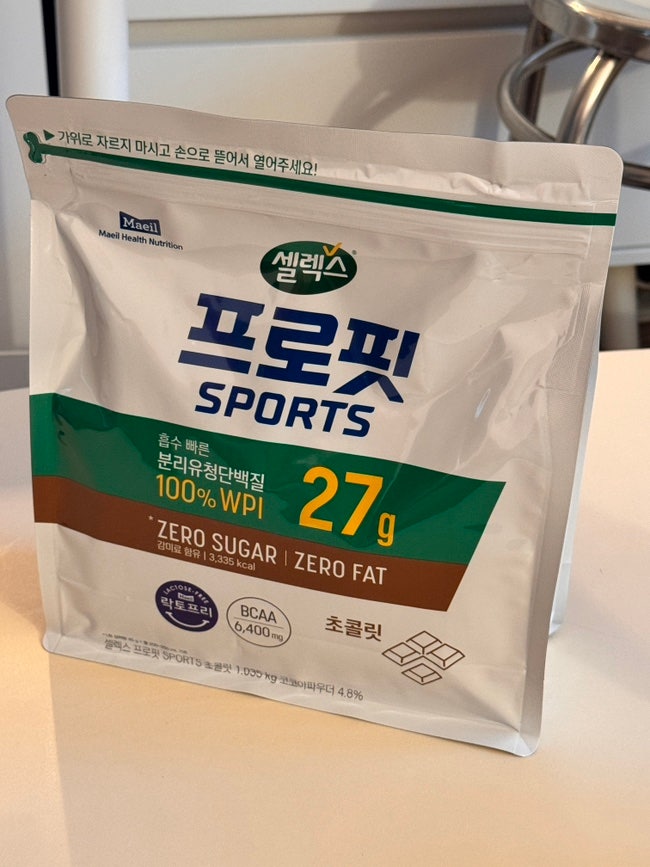 유당불내증 프로틴 추천 │ 셀렉스 프로핏 WPI 파우더 초콜릿