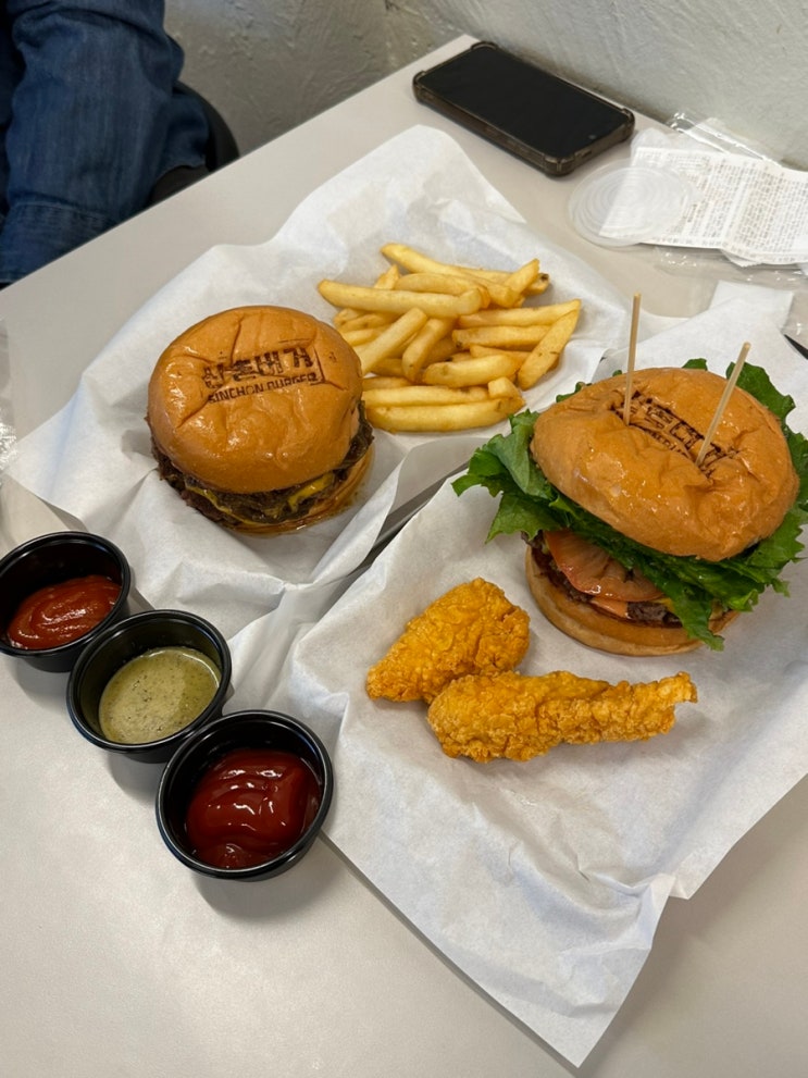 신촌버거 수제버거 인생 맛집