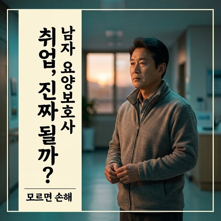 남자 요양보호사 자격증 따면 진짜 취업 되나요?