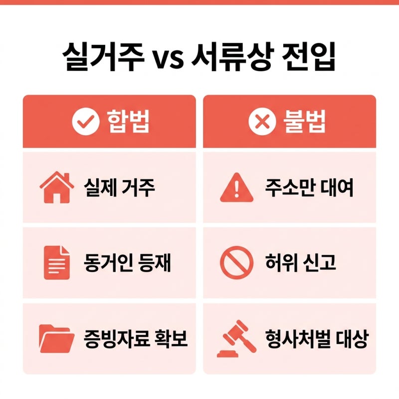 세금과 불이익 주의사항, 친구 집 전입신고, 진짜 괜찮을까 관련 이미지 4
