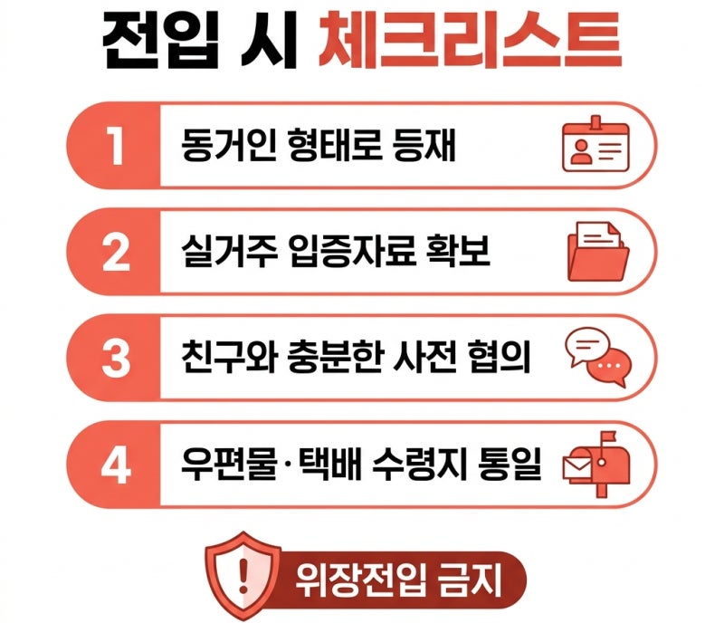 세금과 불이익 주의사항, 친구 집 전입신고, 진짜 괜찮을까 관련 이미지 5