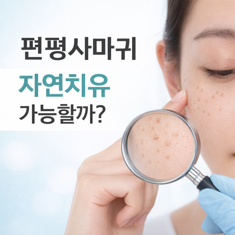 편평사마귀 자연치유 가능할까? 핵심 정보 정리