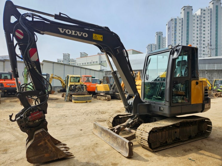  볼보 EC55C 2014년식 회전링크 02 중고굴삭기