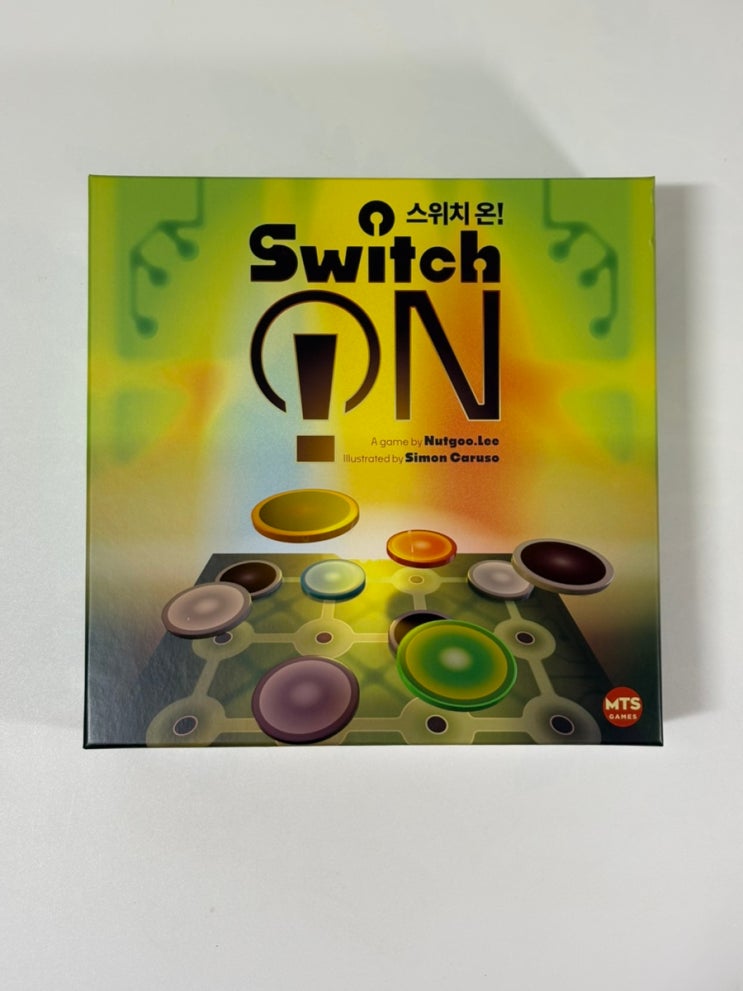  엠티에스게임즈 신상 보드게임 더지니어스st 스위치온 후기 #국내작가 #너트구리