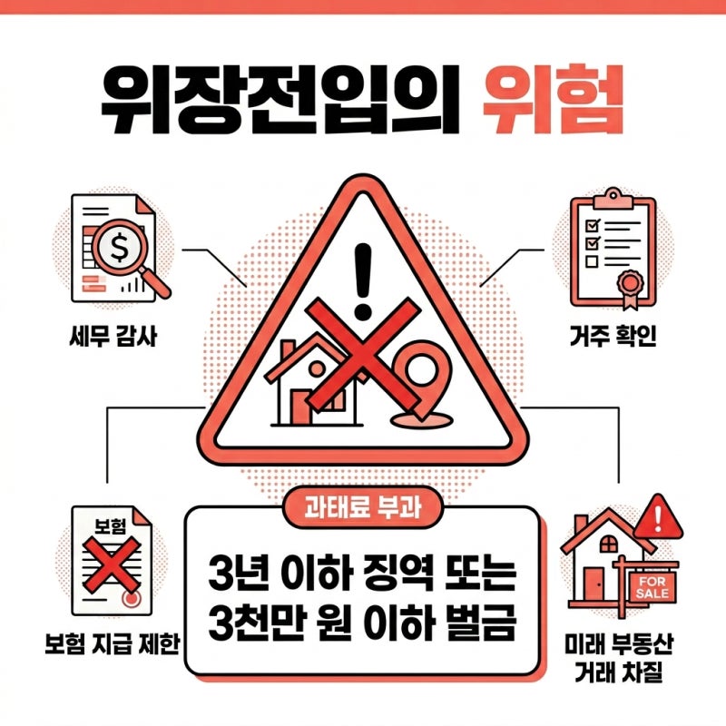 세금과 불이익 주의사항, 친구 집 전입신고, 진짜 괜찮을까 관련 이미지 6