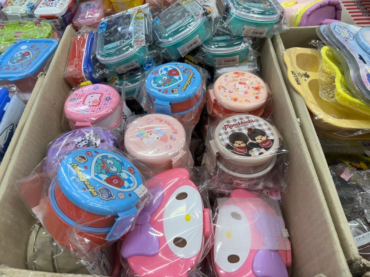  대구 북구 칠성시장 문구거리 저렴한 키티 산리오 캐릭터샵 레드삭스