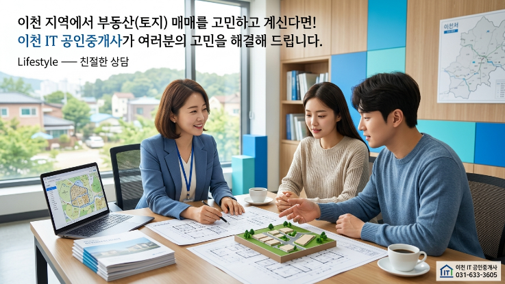  이천 토지 매도 고민? 어느 중개업소에 전화해야 하나?