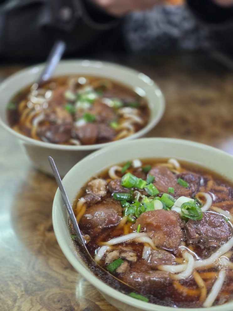  타이베이 맛집 추천받은 푸홍우육면 솔직 후기 (웨이팅, 메뉴)