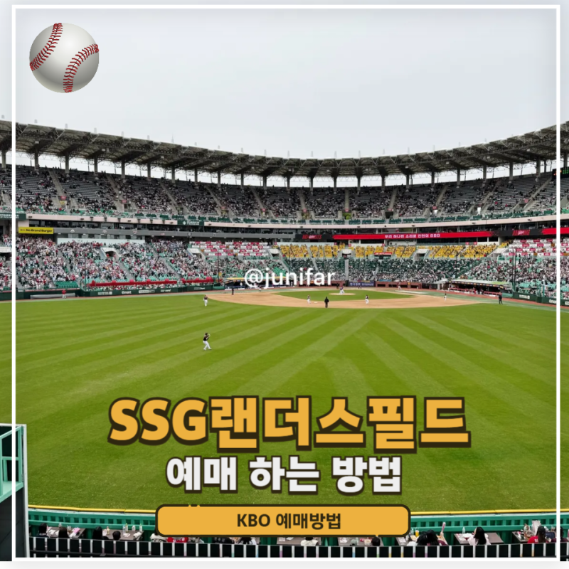 SSG랜더스예매 사이트 티켓 예매 방법 SSG랜더스앱 vs 쓱닷컴