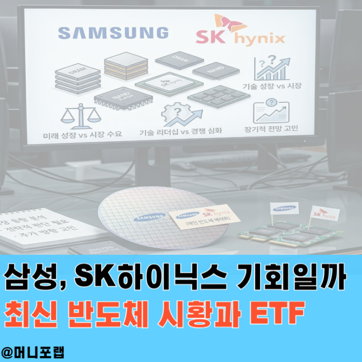  SK하이닉스 삼성전자 주가 기회일까, 최신 반도체 시황과 ETF 정리
