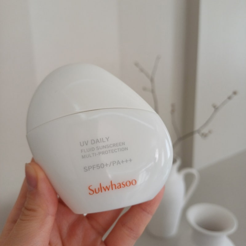 설화수 상백 선플루이드 밀크타입 끈적임 제로 여름 선크림