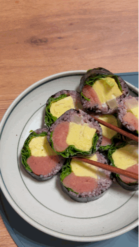 야매 식물원 김밥 만들기 | 명란김밥 레시피