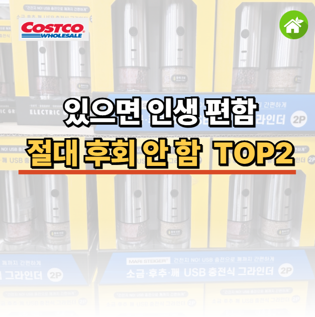 없어도 되지만 있으면 정말 편한 코스트코 주방템 TOP2, 전동 그라인더, 야채 탈수기