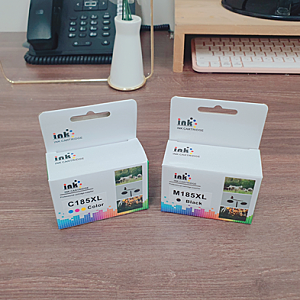 삼성 INK-M185XL/C185XL 재생잉크 장착하는 법