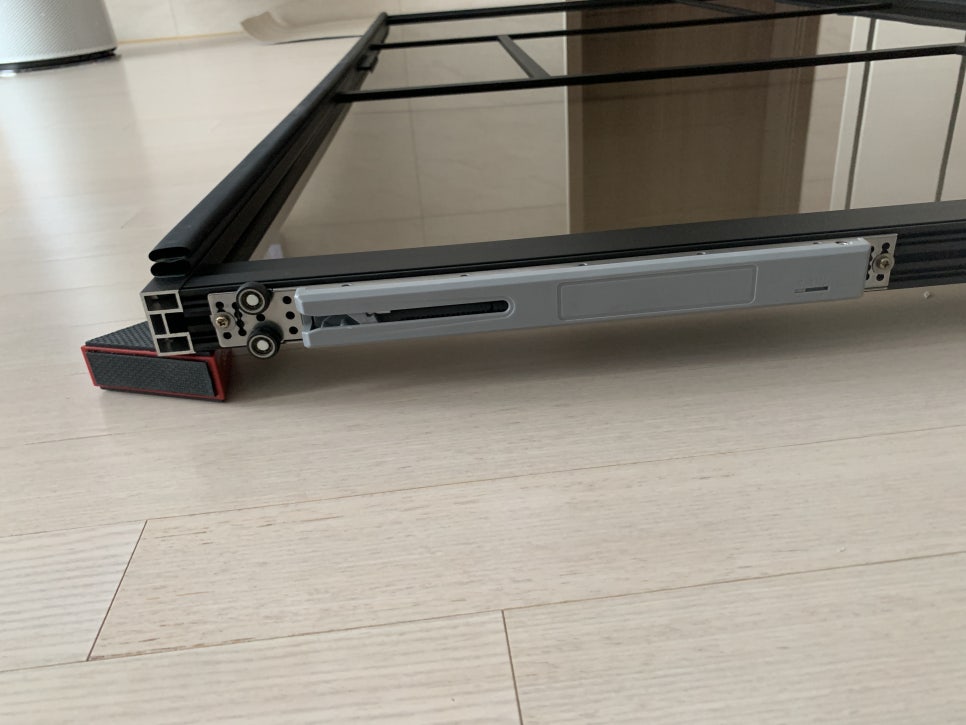 인천 송도 집수리 전문 현관 원슬라이딩 중문 수리 후기