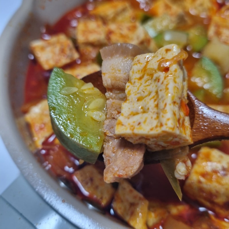 편스토랑 류수영 고추장찌개 레시피 고추장 돼지찌개