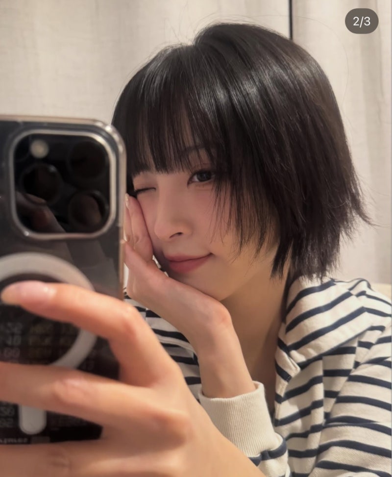 미혼남녀의 효율적만남 정혜성님 헤어스타일 분석