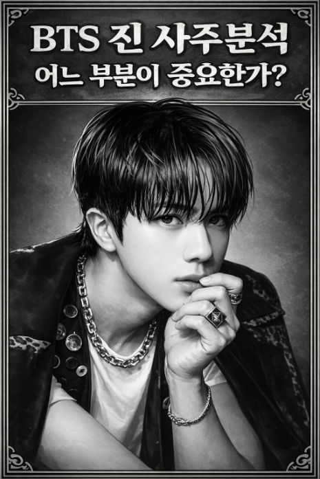 BTS 진 사주 분석 ㅣ 어느 시점에서 인생이 바뀌었을까? 대운 흐름 분석
