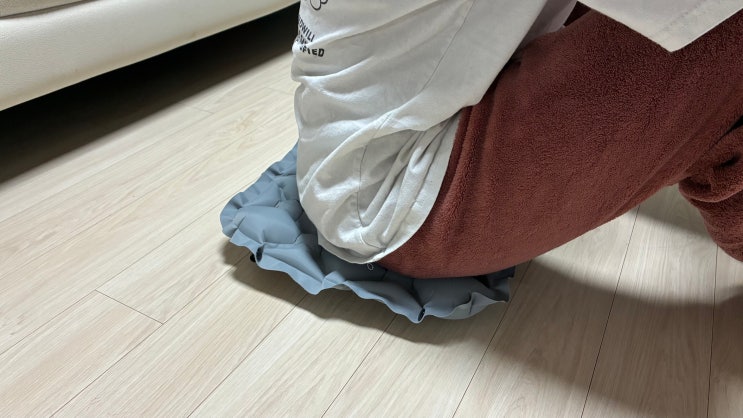  장시간 비행도 거뜬한 편안함, 셀러박스비 휴대용 포켓 에어방석 추천