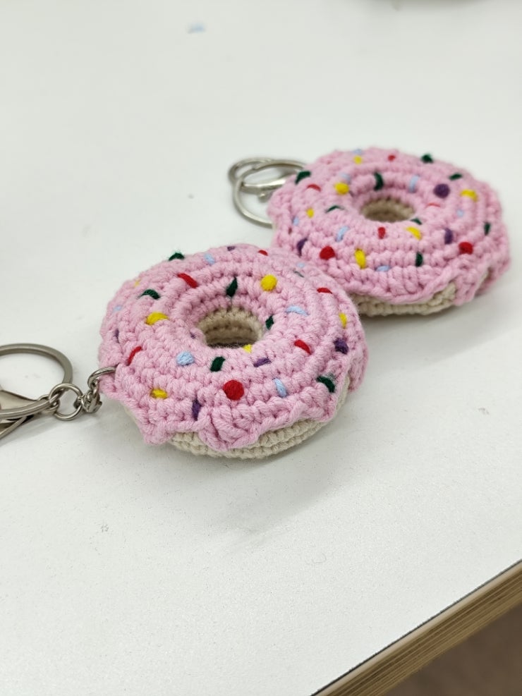도넛뜨개키링 [대구뜨개수업/대구뜨개질취미/대구뜨개클래스]