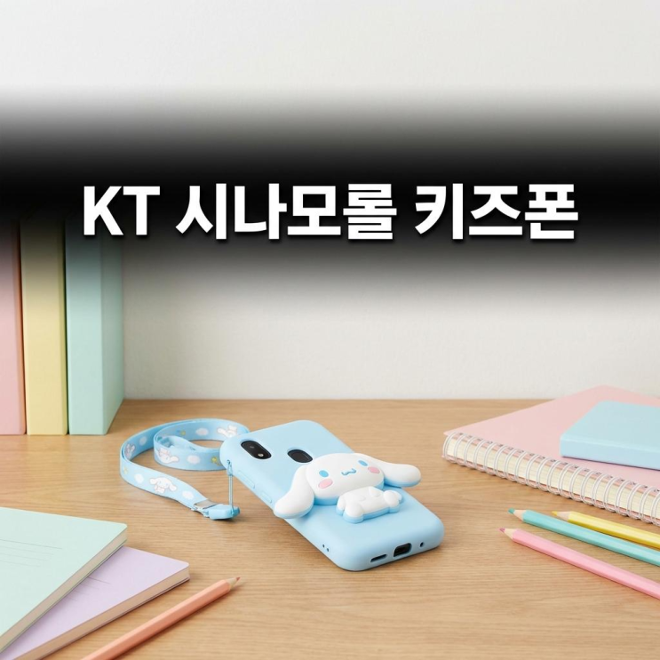  아이가 좋아하는 캐릭터폰 찾고 있다면 KT 시나모롤 키즈폰