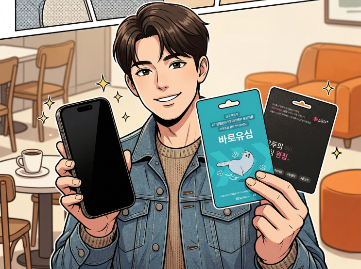 부천선불폰 앤텔레콤 개통 전 필요한 준비물 3가지