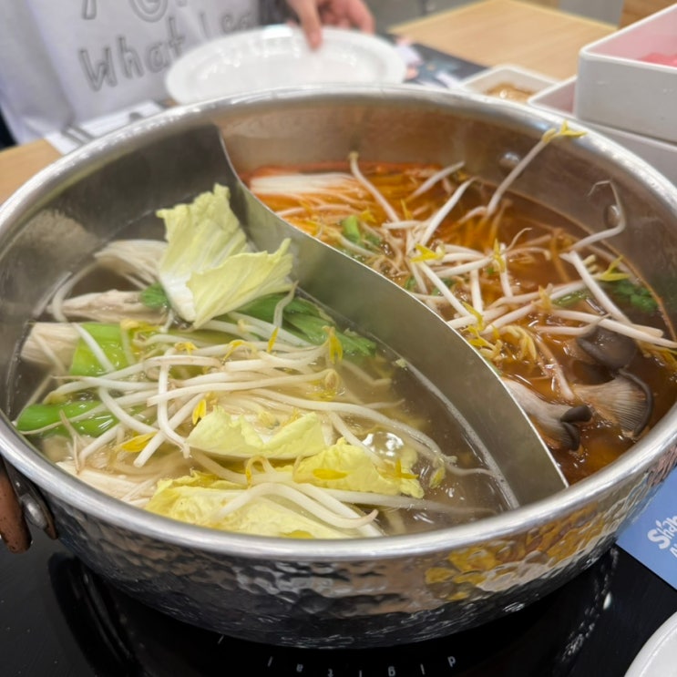  샤브올데이 선유도역점 / 주차도 편하고 넓어서 추천! 이거만 알고가자
