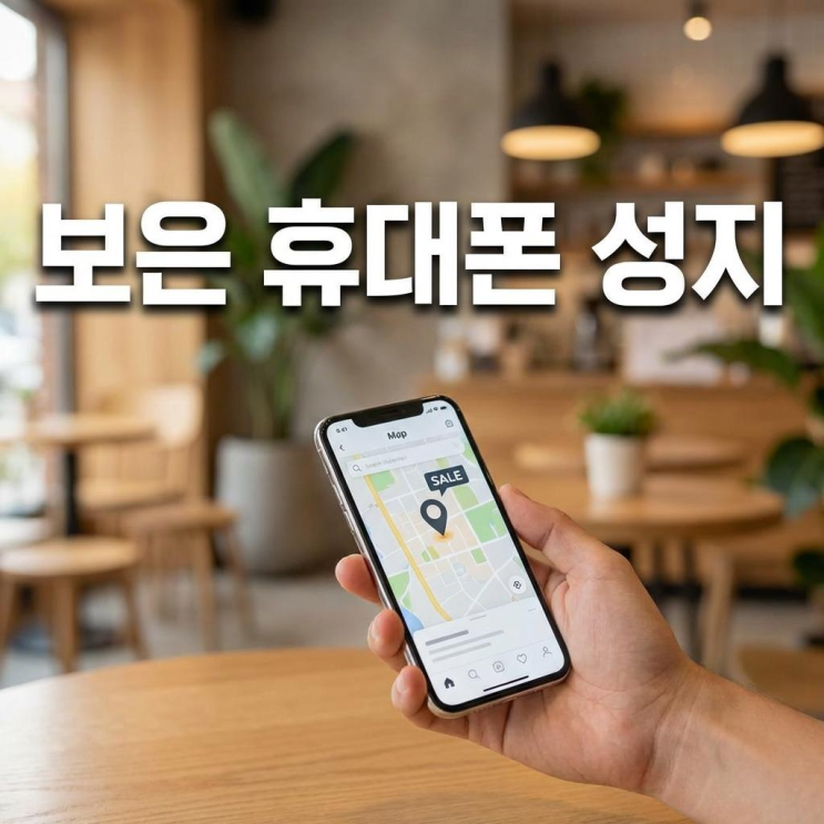  보은 휴대폰 성지 좌표 제휴카드 조건 없이 저렴하게 구매하는 꿀팁