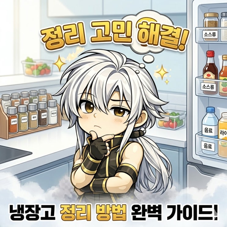  냉장고 정리 방법, 도대체 어디서부터 손을 대야 할까?