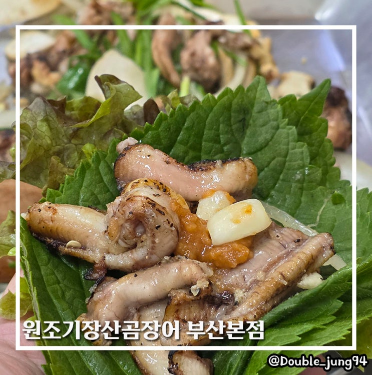  부산 부산진구 소문난 곰장어 맛집 원조기장산곰장어 부전본점