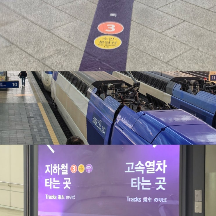  수서역 srt에서 지하철 3호선 타는법 혼자 서울 여행 국내 기차여행