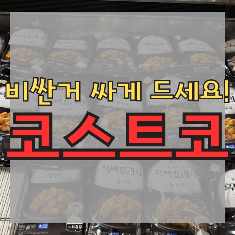 비싼거 싸게 드세요! 코스트코 추천템