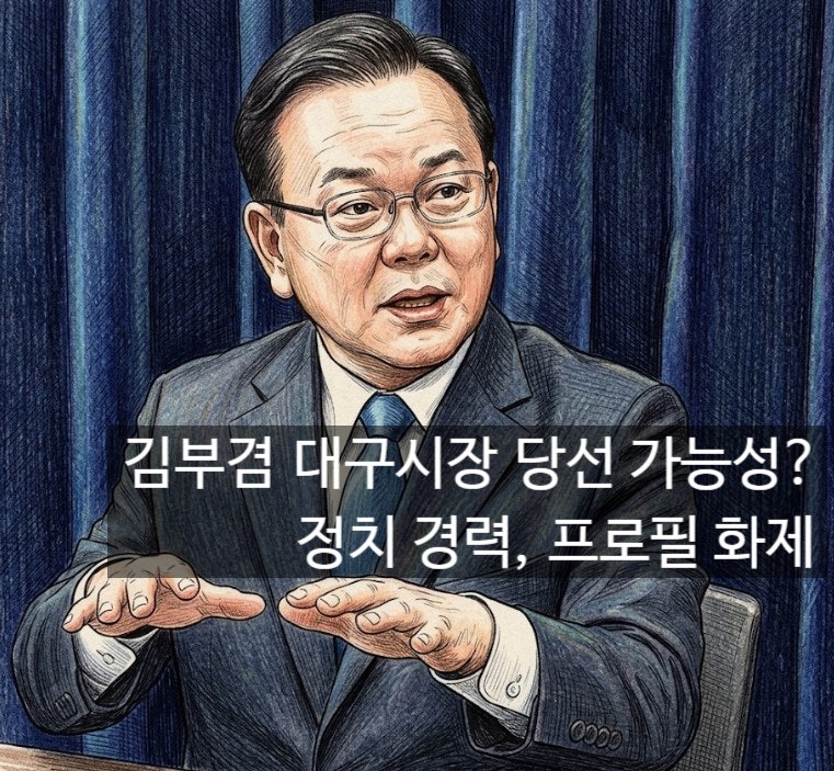 김부겸 대구시장 당선 가능성?, 정치 경력, 프로필 화제