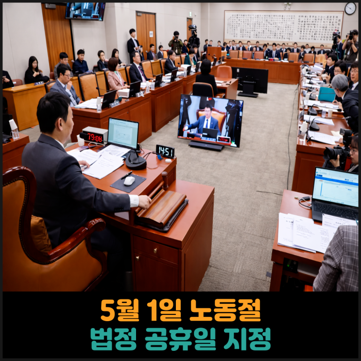  5월 1일 노동절 법정공휴일 지정