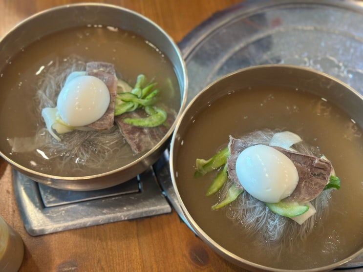  오산 냉면 '장안면옥' 오산 전통 함흥냉면에 만두까지