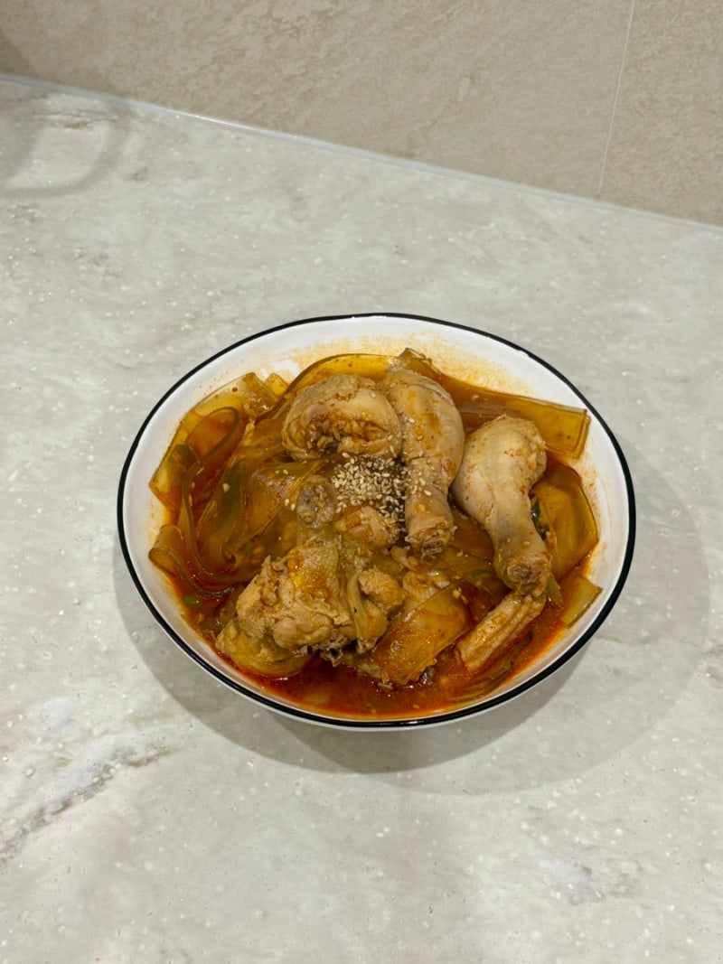 찜닭 만드는 방법 빨간찜닭 간단레시피