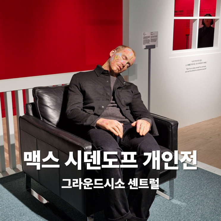  맥스 시덴토프 개인전, 그라운드시소 센트럴 전시 후기