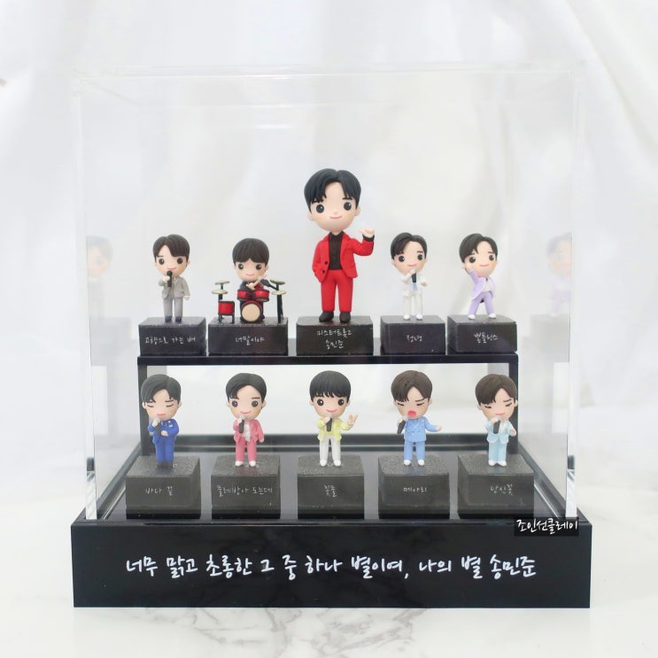  미스터트롯2, 가수 송민준 클레이 캐릭터