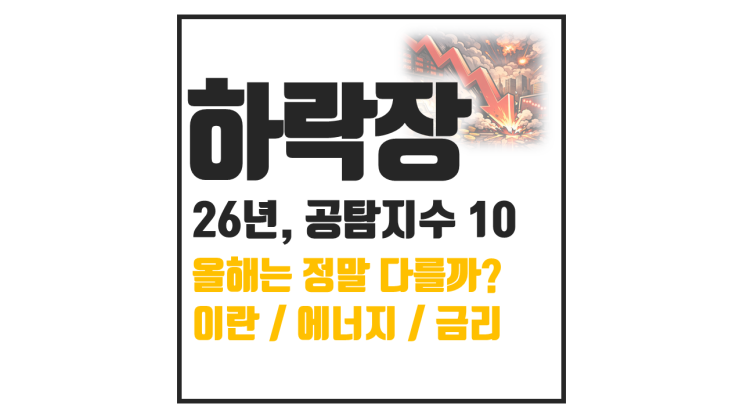  미국 증시 하락 이유 총정리, 이란 유가 금리