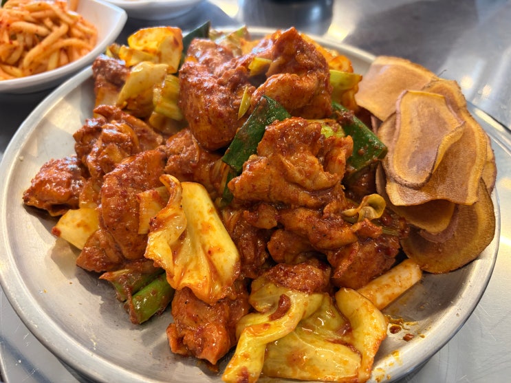  오산닭갈비 여기 미쳤다...일품군계 오산 숯불닭갈비 무한리필 점심특선 솔직후기
