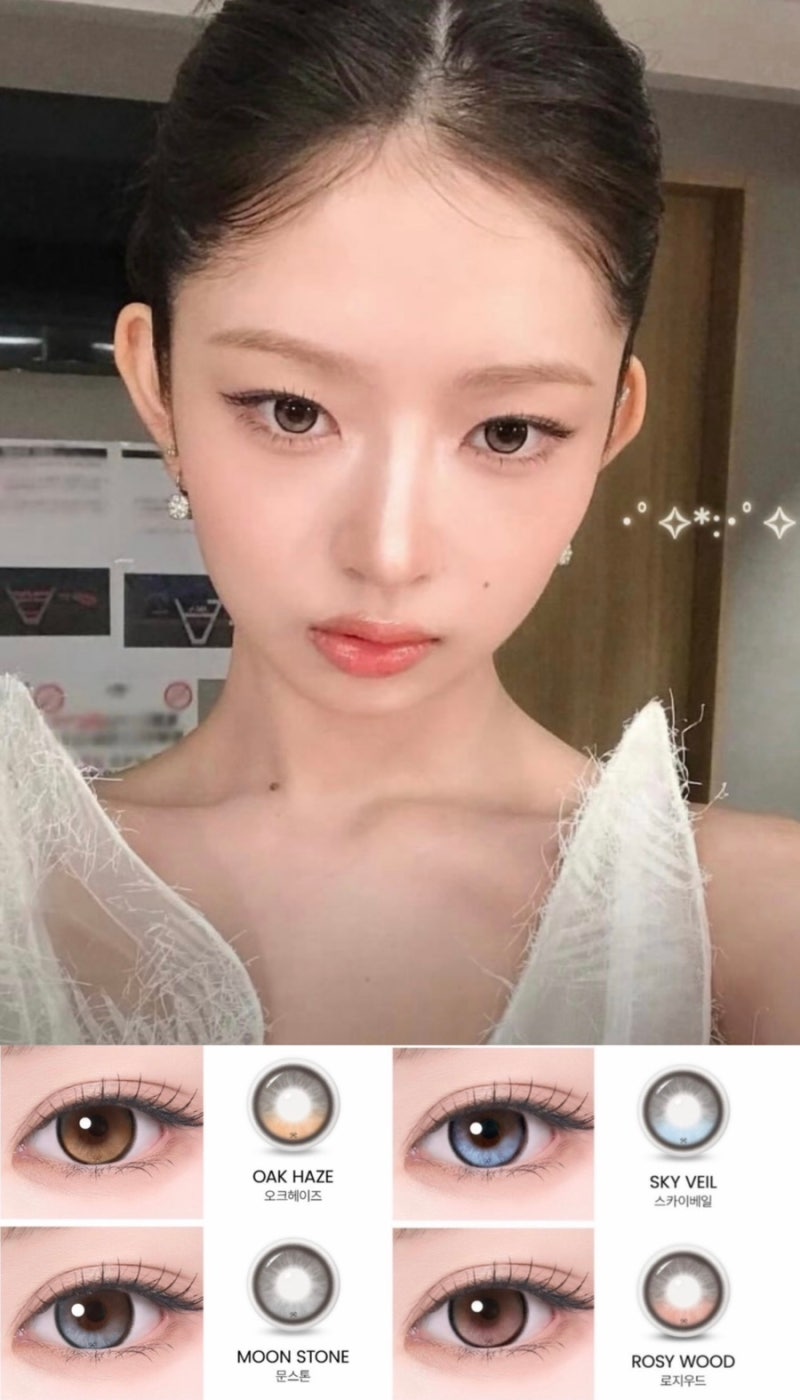 The 'Aisha Ribbon Lens' Trending Thanks to IVE Rei's Lenses, Exclusively Stocked at Sejong Rounz Optical
