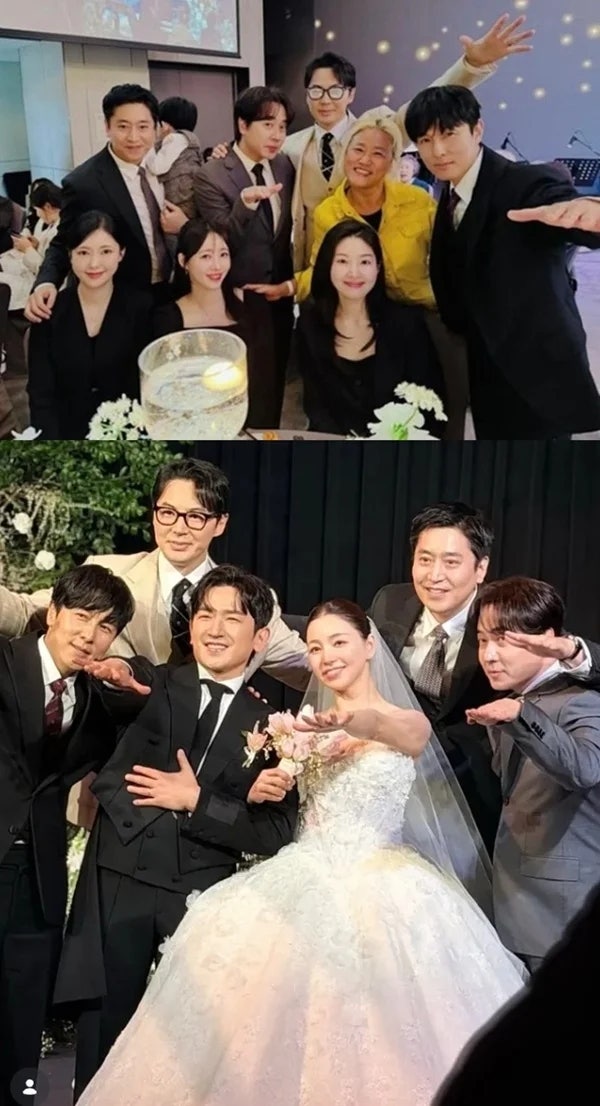 이민우 결혼식 신화 멤버 화제.. 에릭의 후덕해진 반전 비주얼 깜짝