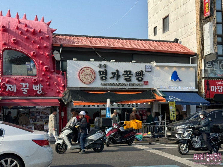 <b>통영</b> 1박2일 여행 명가꿀빵 중앙<b>시장</b> 꿀빵 맛집
